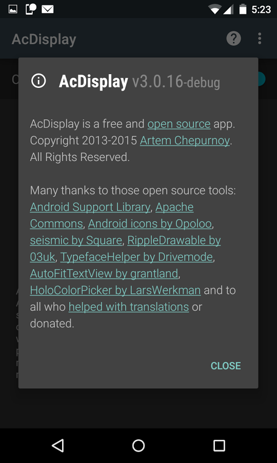 اسکرین شات 8 برنامه AcDisplay