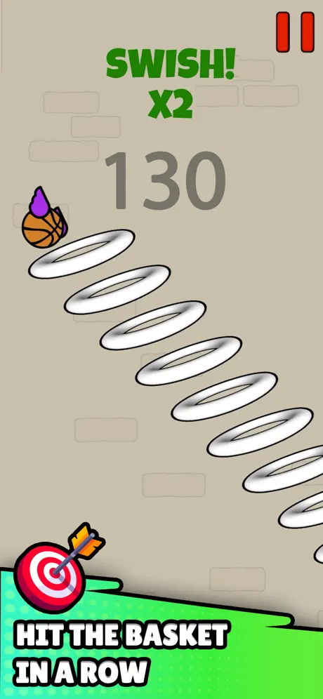 اسکرین شات 2 بازی Flappy Dunk