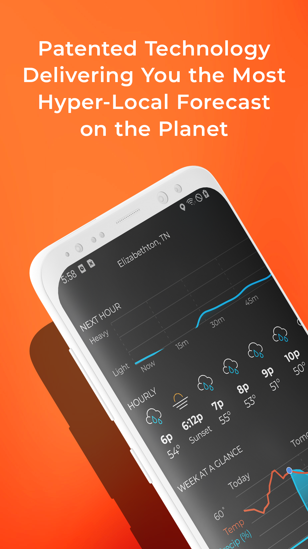 اسکرین شات 2 برنامه MyRadar Weather Radar