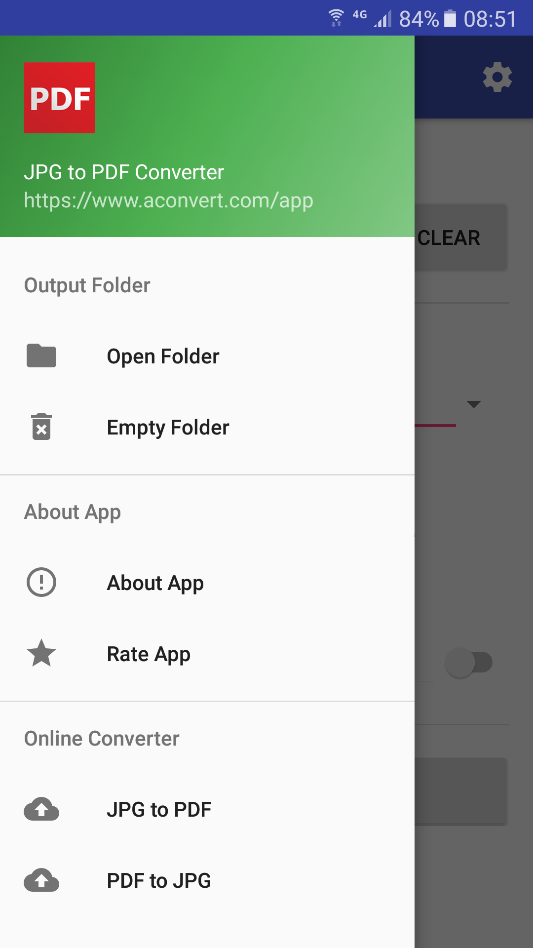 اسکرین شات 4 برنامه JPG to PDF Converter