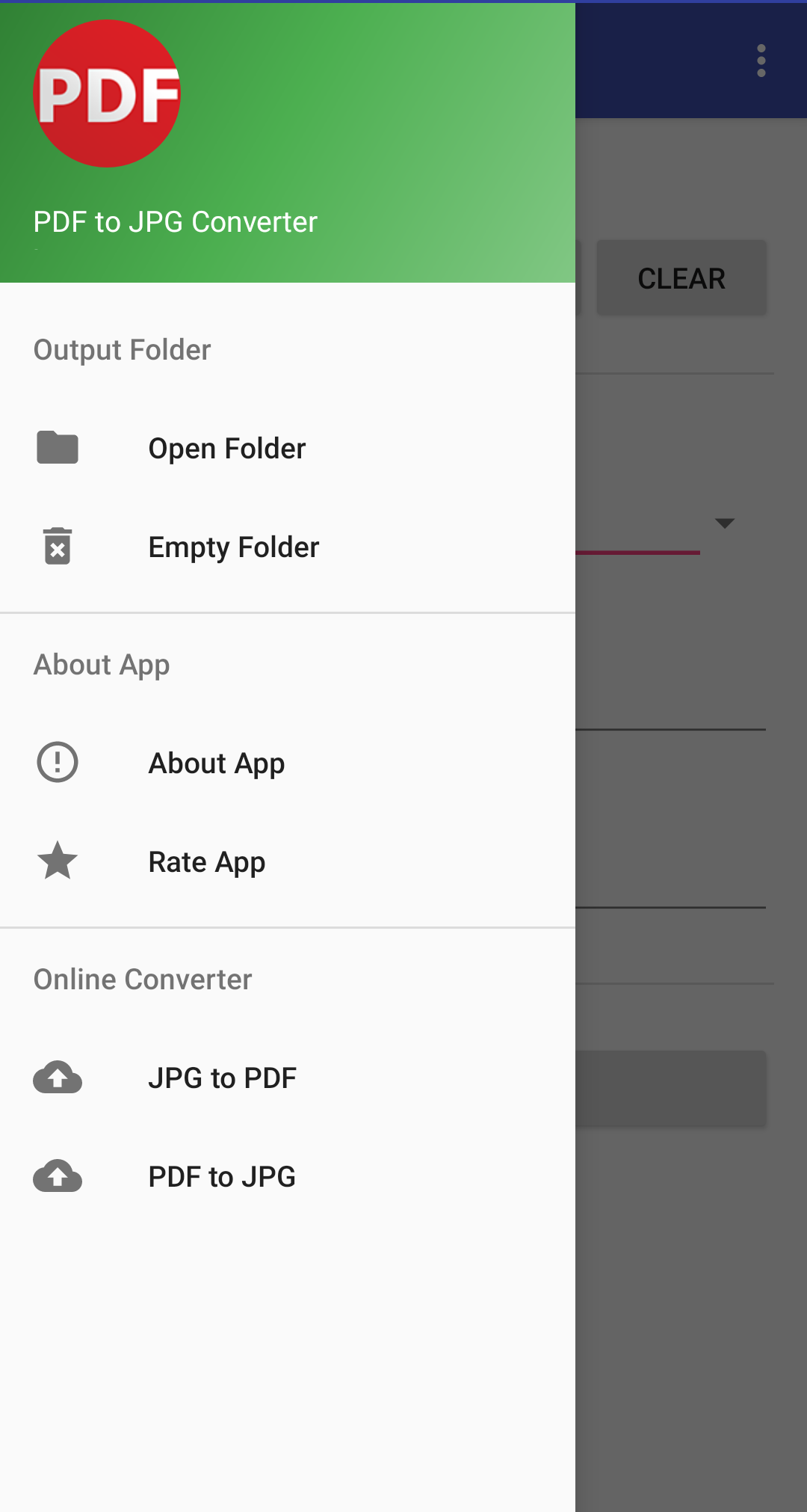 اسکرین شات 3 برنامه PDF to JPG Converter