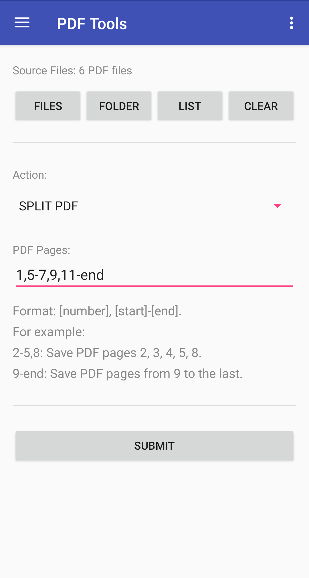 اسکرین شات 1 برنامه PDF Tools