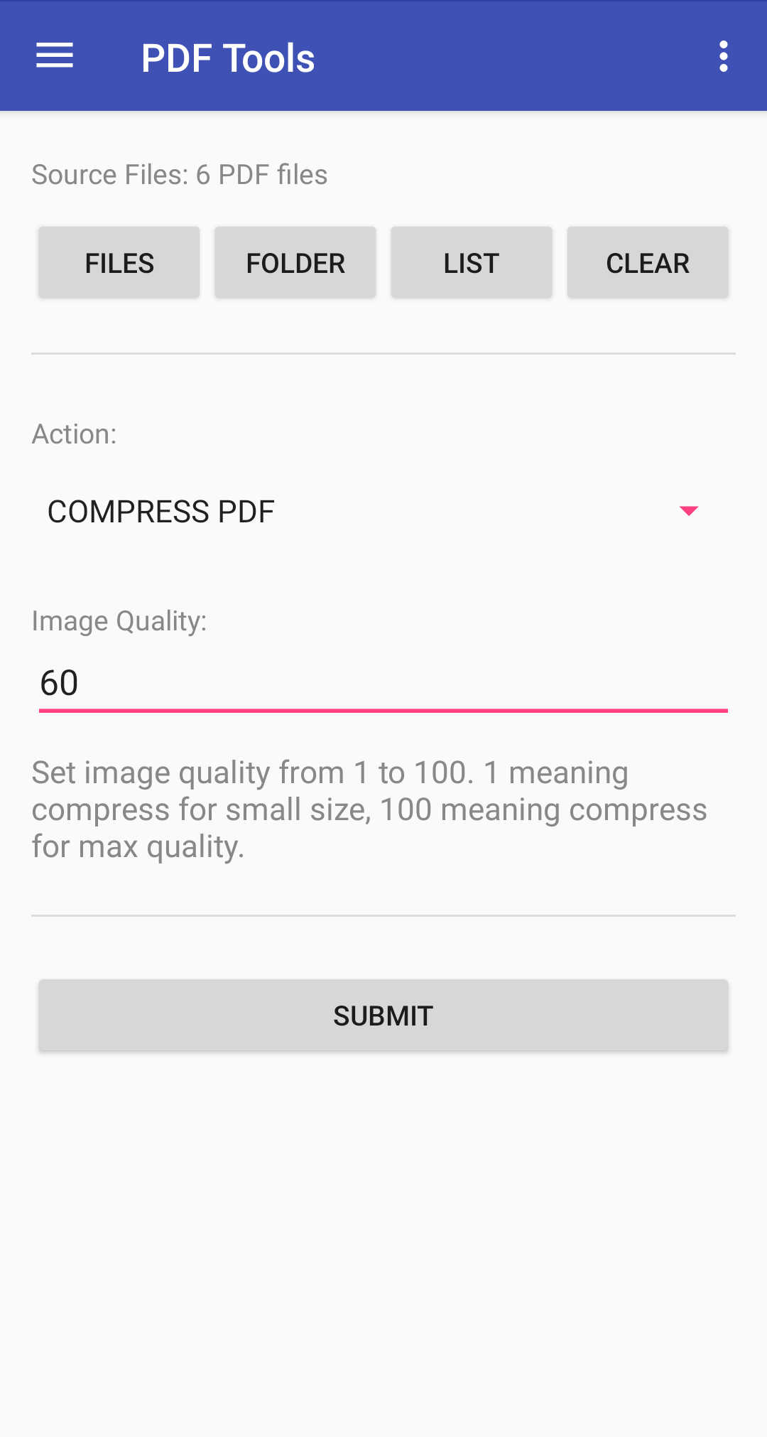 اسکرین شات 2 برنامه PDF Tools