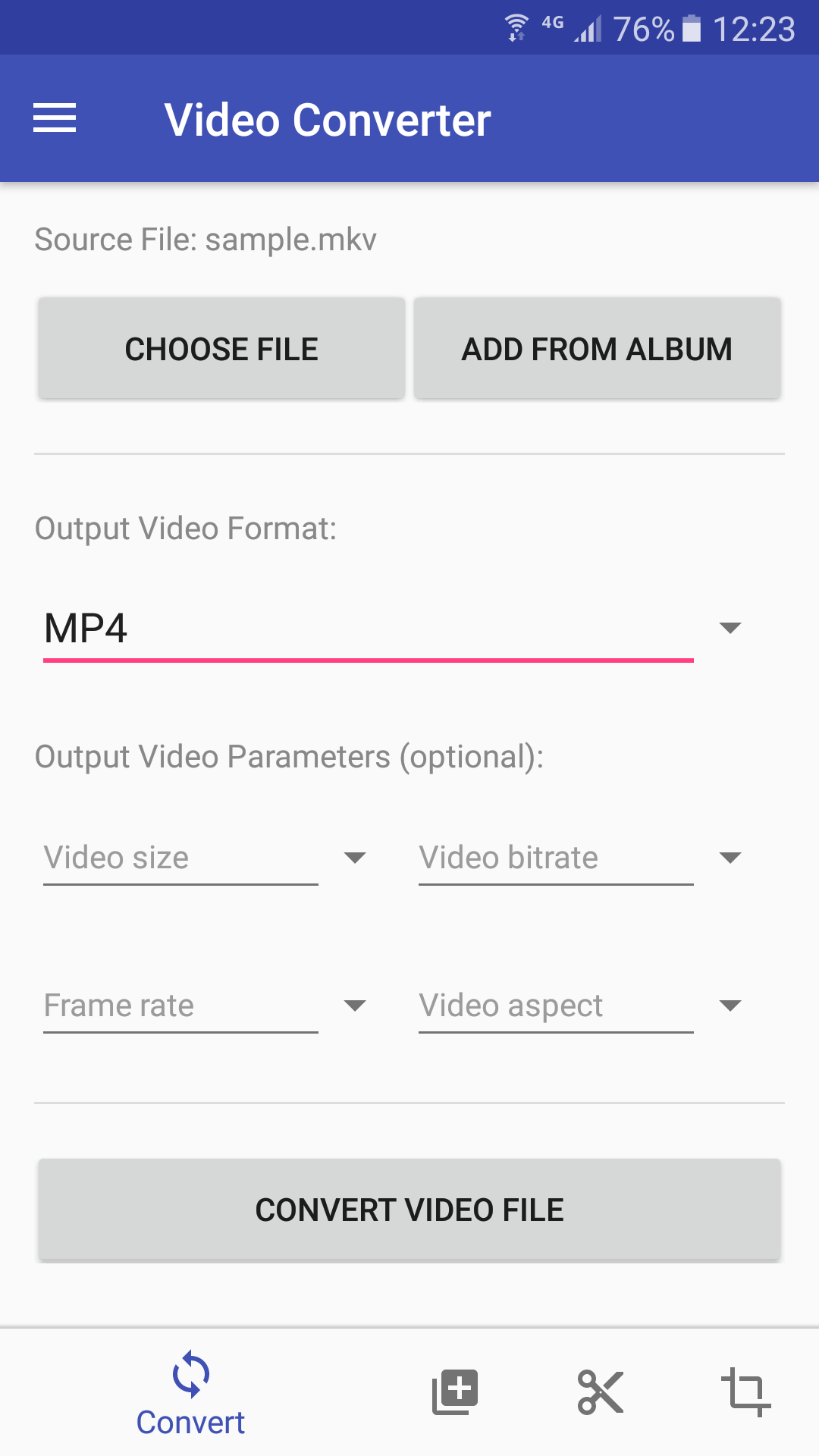 اسکرین شات 1 برنامه Video Converter