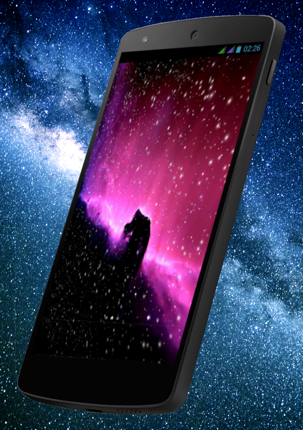 اسکرین شات 6 برنامه Space Live Wallpaper