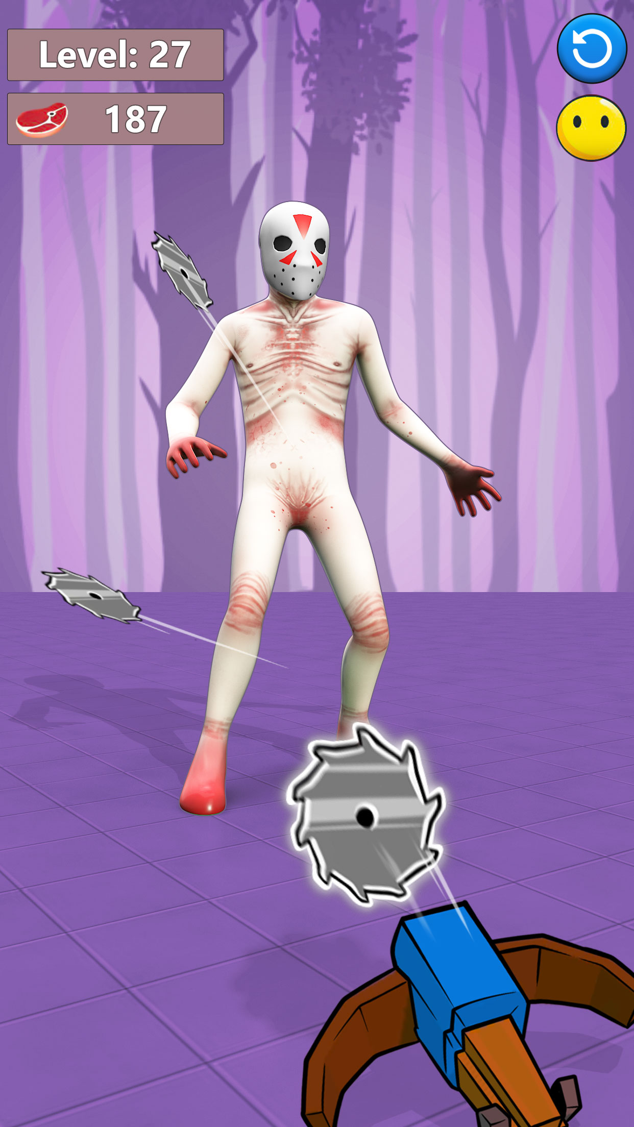 اسکرین شات 2 بازی Chainsaw Attack - Zombie Slash