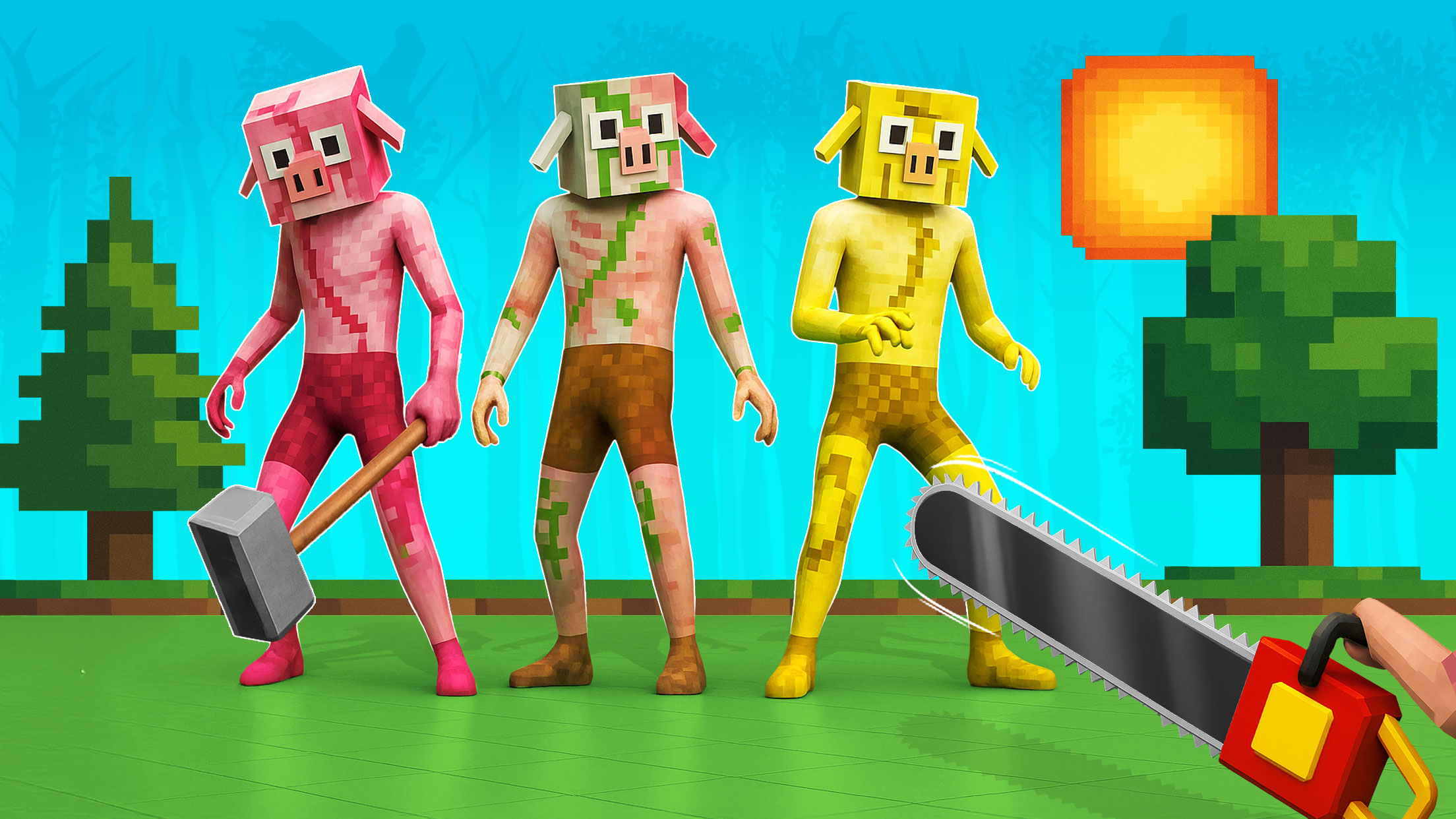 اسکرین شات 1 بازی Chainsaw Attack - Zombie Slash