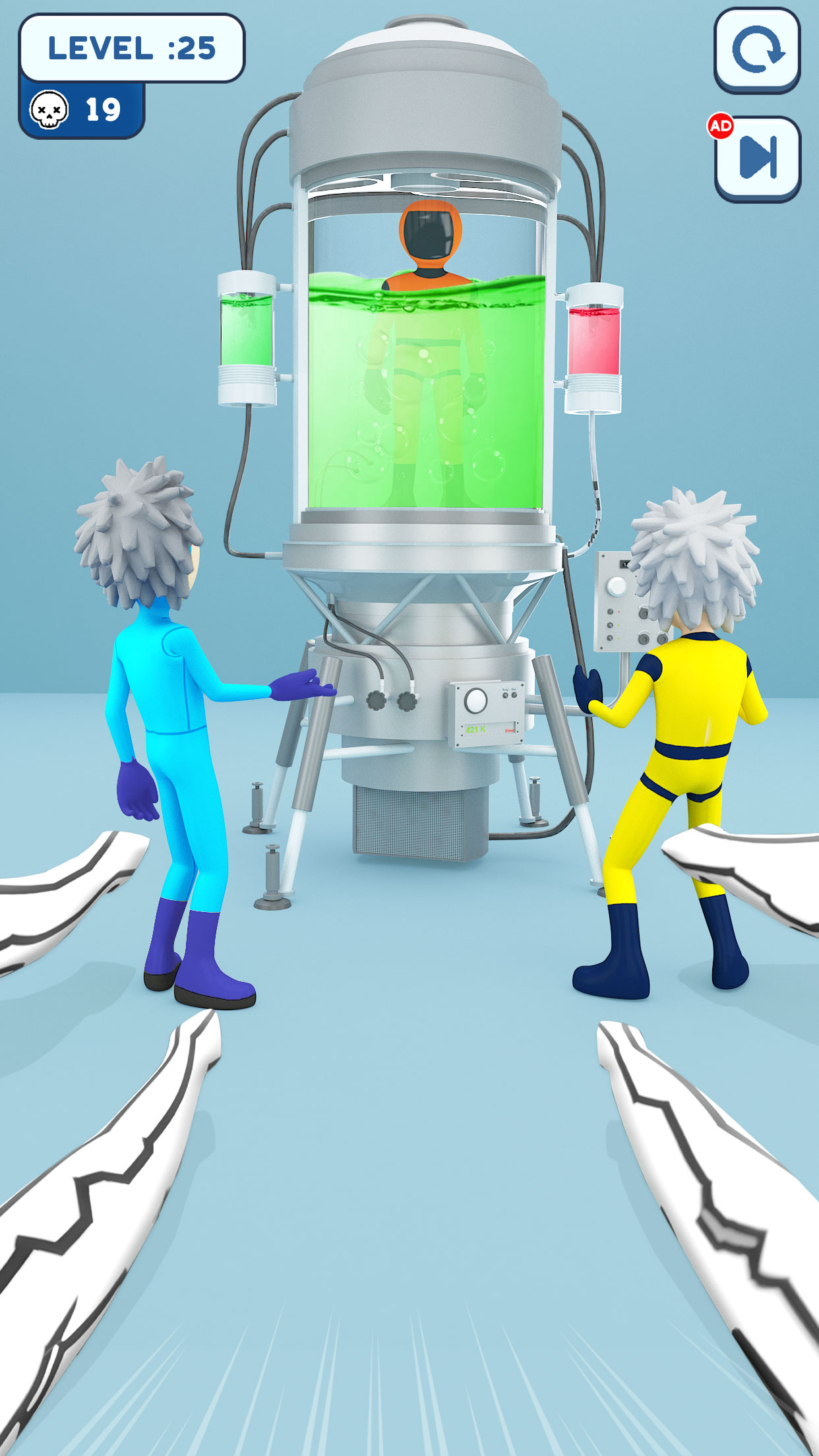 اسکرین شات 3 بازی Mutant Attack: Mad Scientists