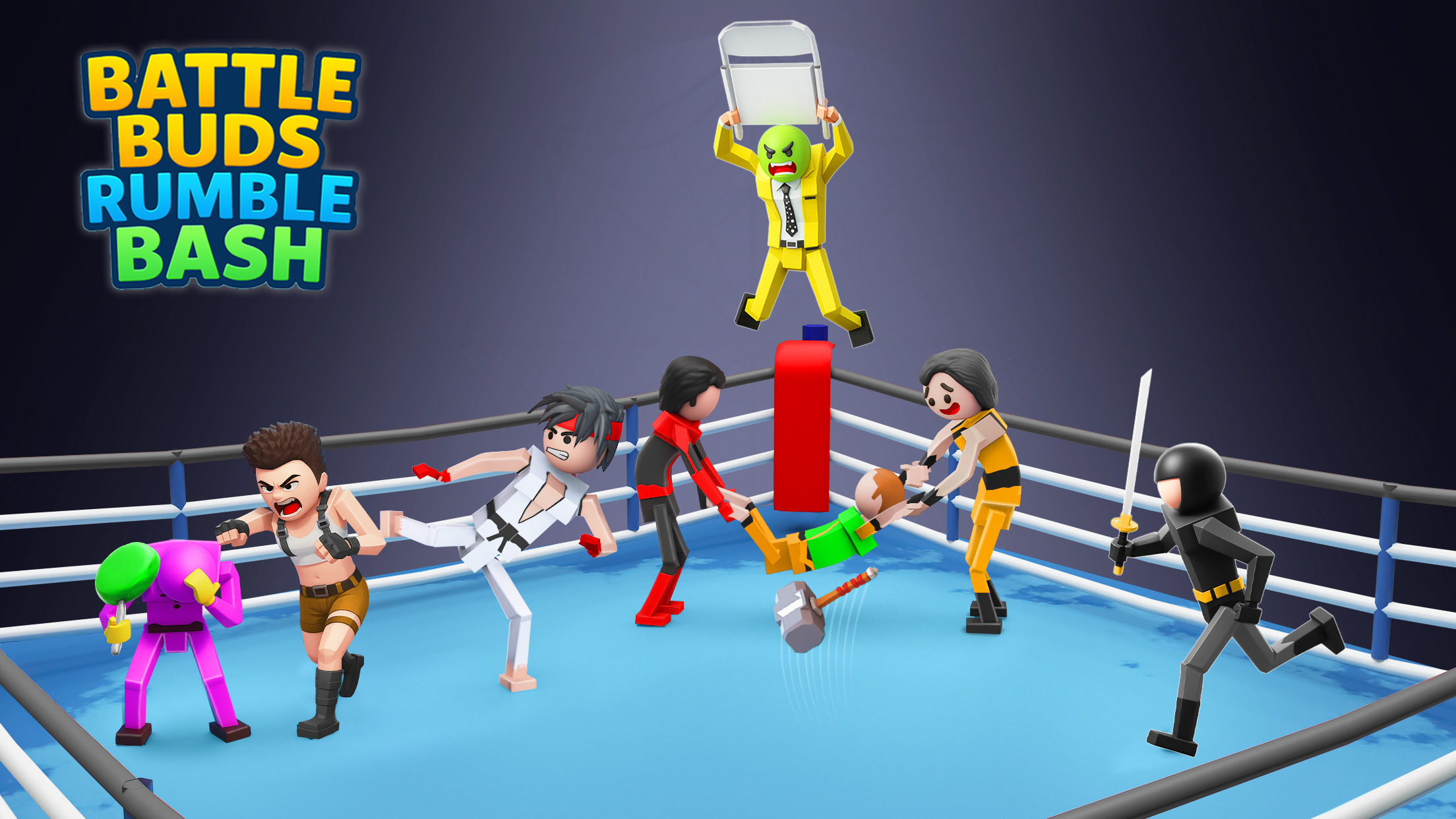 اسکرین شات 1 بازی Battle Buds - Rumble Bash