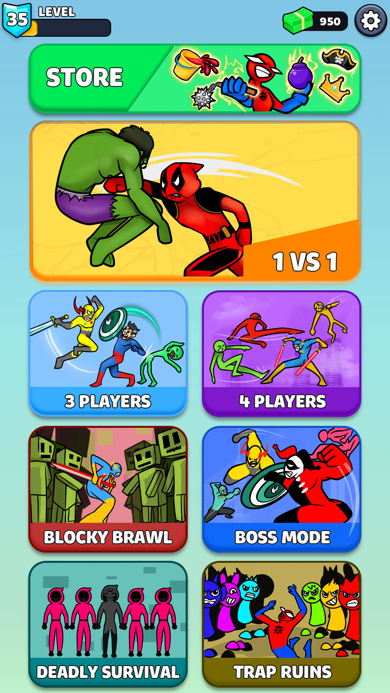 اسکرین شات 4 بازی Angry Sticks - Epic Duels