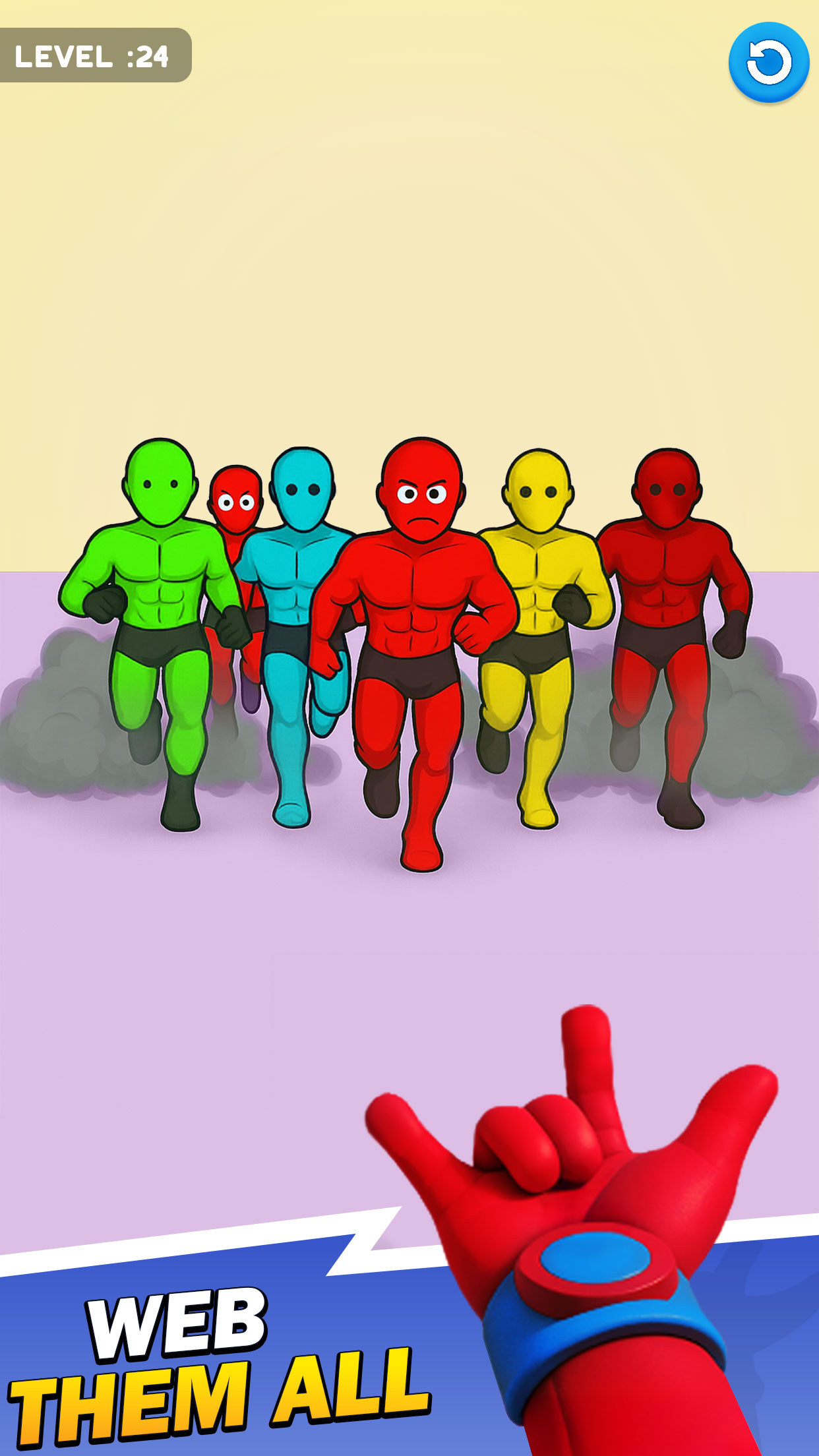 اسکرین شات 4 بازی Whack Strike - Sling & Slam