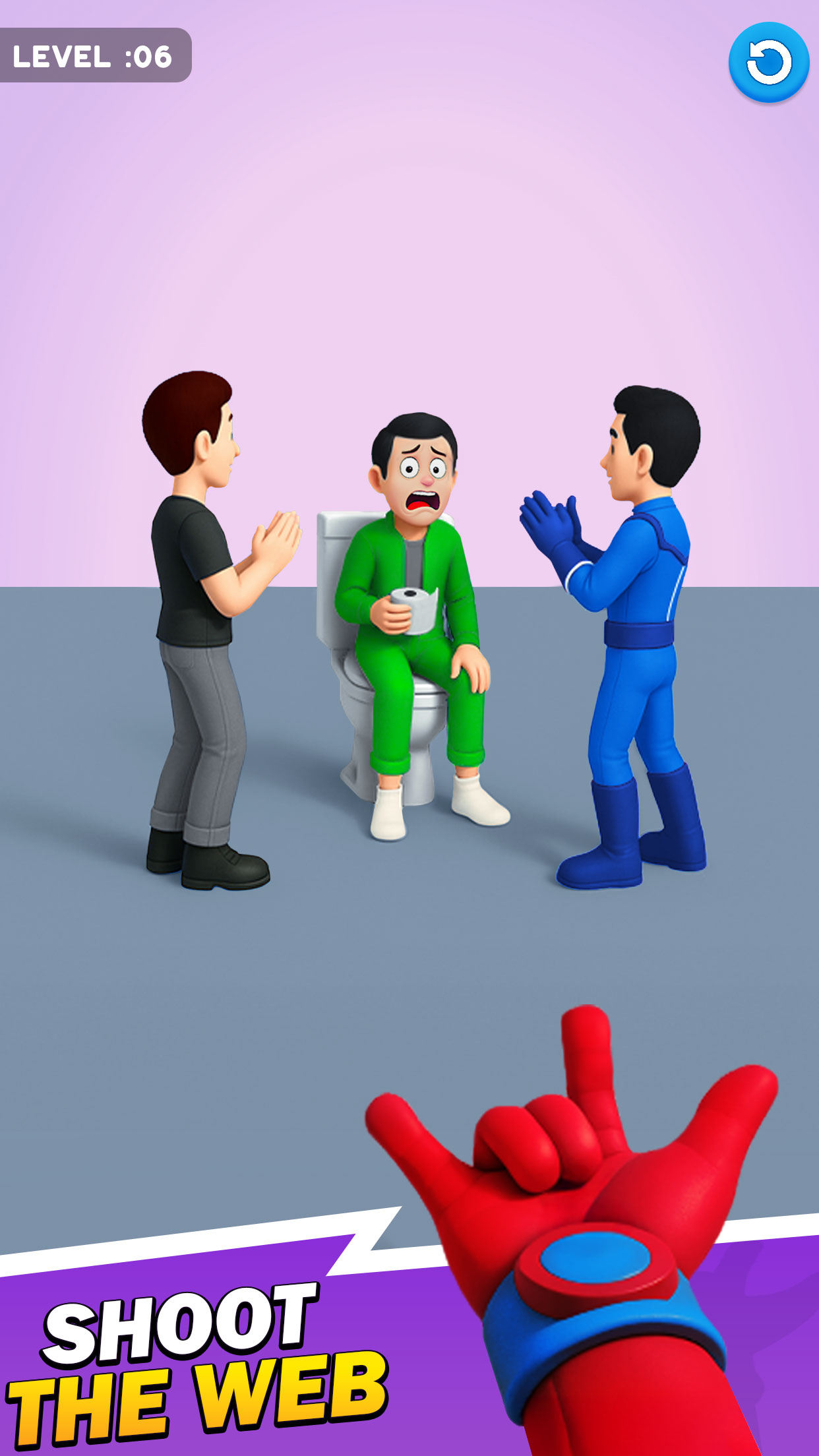 اسکرین شات 2 بازی Whack Strike - Sling & Slam