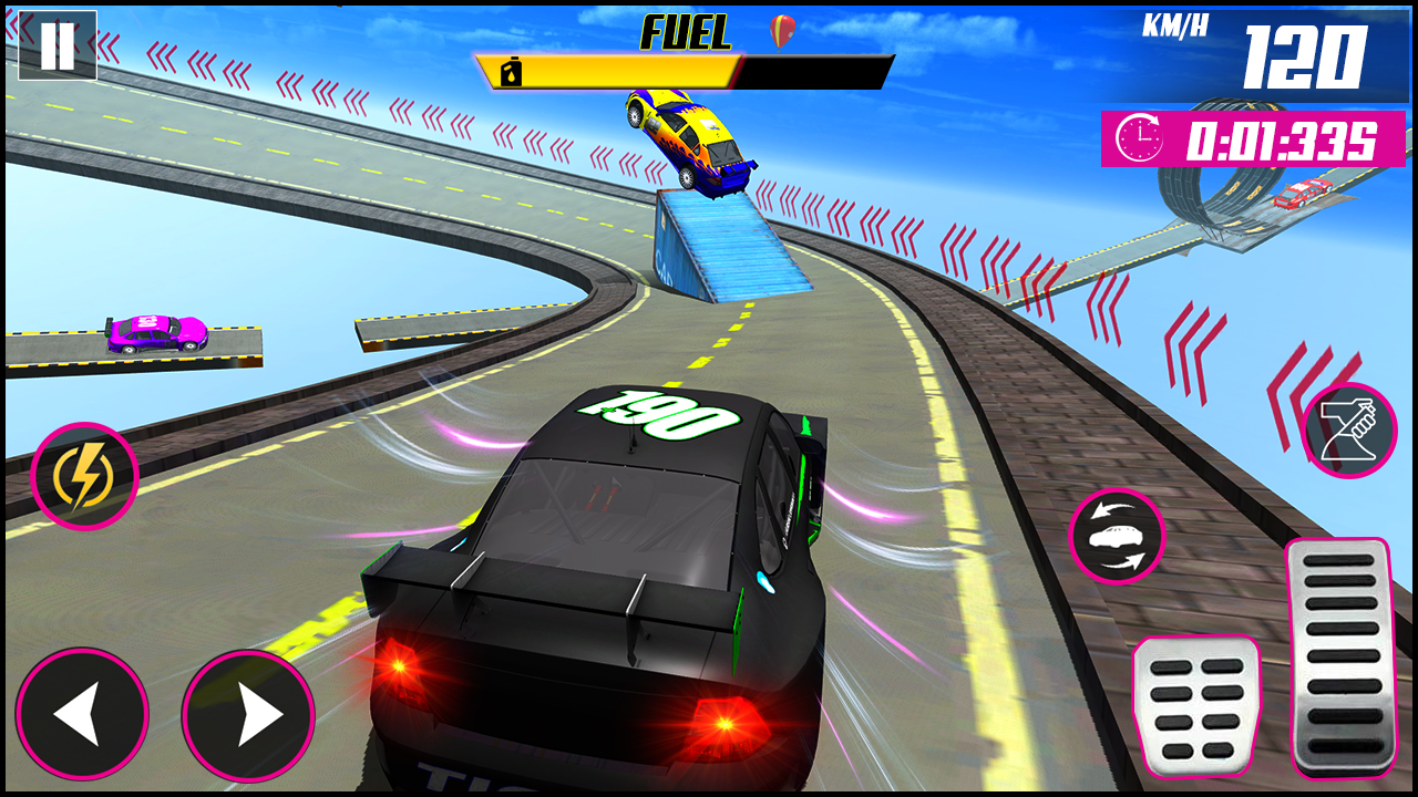 اسکرین شات 5 بازی Car Stunt Extreme Racing Games