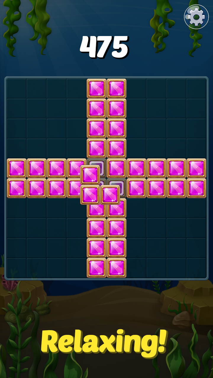 اسکرین شات 2 بازی Block Ocean Puzzle 1010 : GOAT