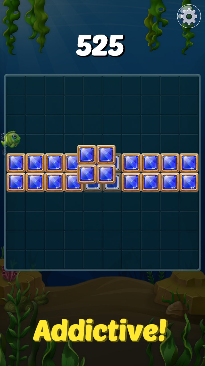 اسکرین شات 3 بازی Block Ocean Puzzle 1010 : GOAT