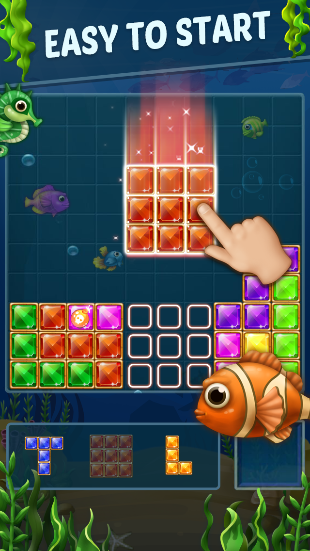 اسکرین شات 7 بازی Block Ocean Puzzle 1010 : GOAT
