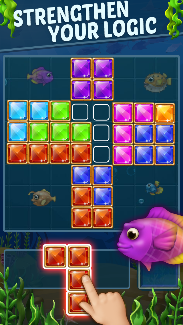اسکرین شات 8 بازی Block Ocean Puzzle 1010 : GOAT