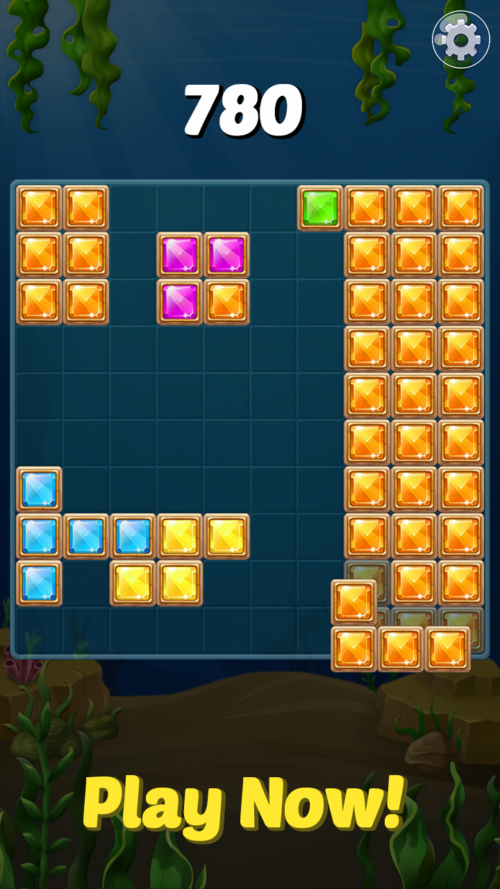 اسکرین شات 5 بازی Block Ocean Puzzle 1010 : GOAT