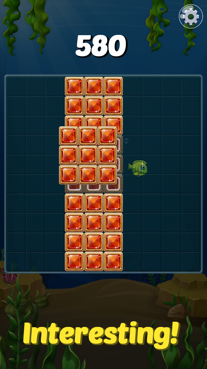 اسکرین شات 4 بازی Block Ocean Puzzle 1010 : GOAT