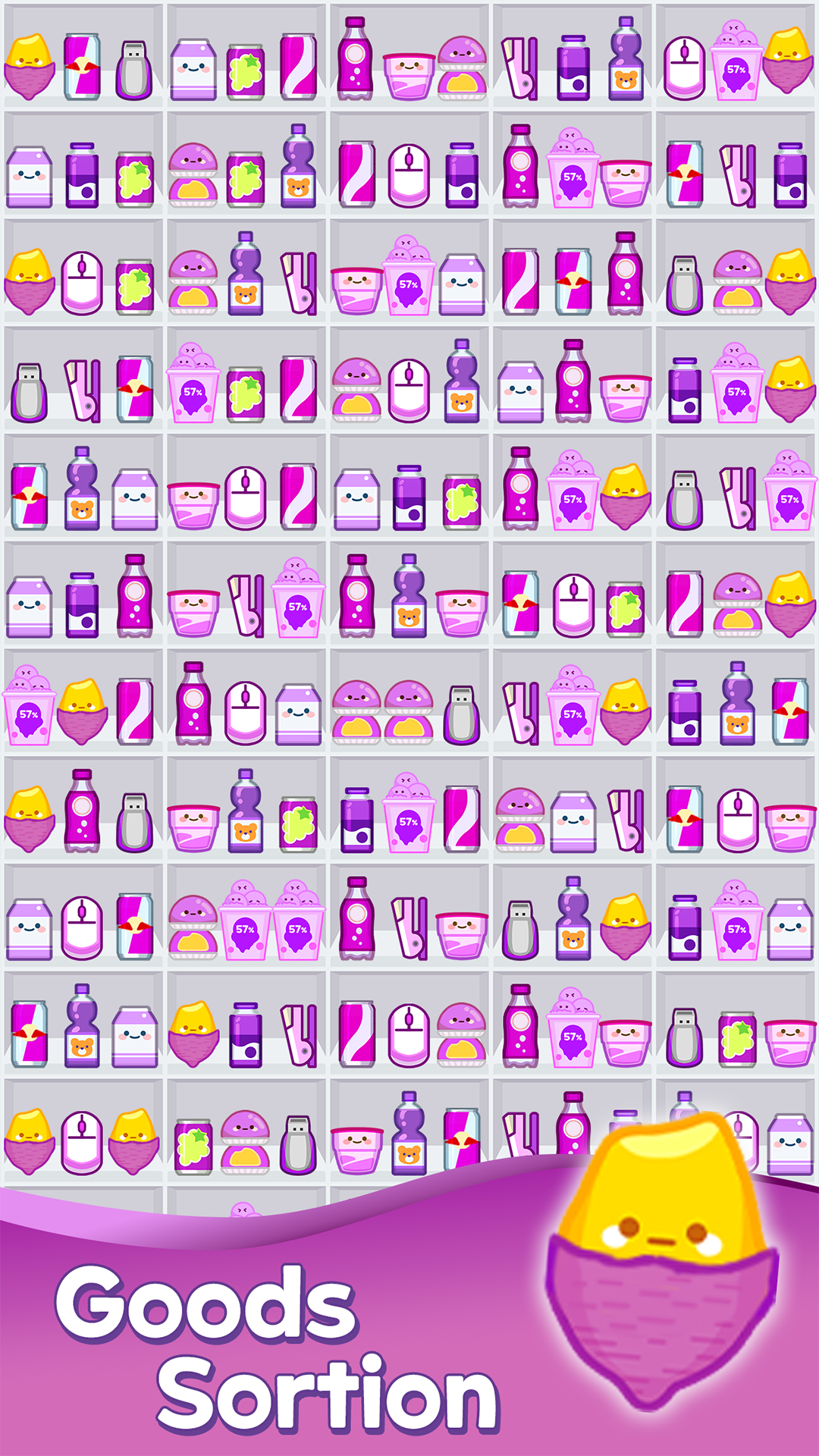 اسکرین شات 5 بازی Goods Fridge Sort : Sort Game