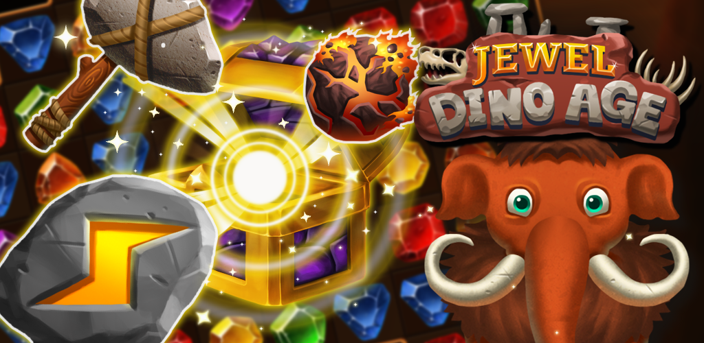 اسکرین شات 8 بازی Jewels Dino Age: Match3 Puzzle