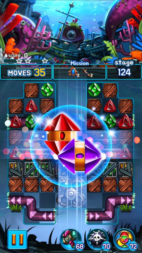 اسکرین شات 5 بازی Jewel Kraken: Match 3 Blast