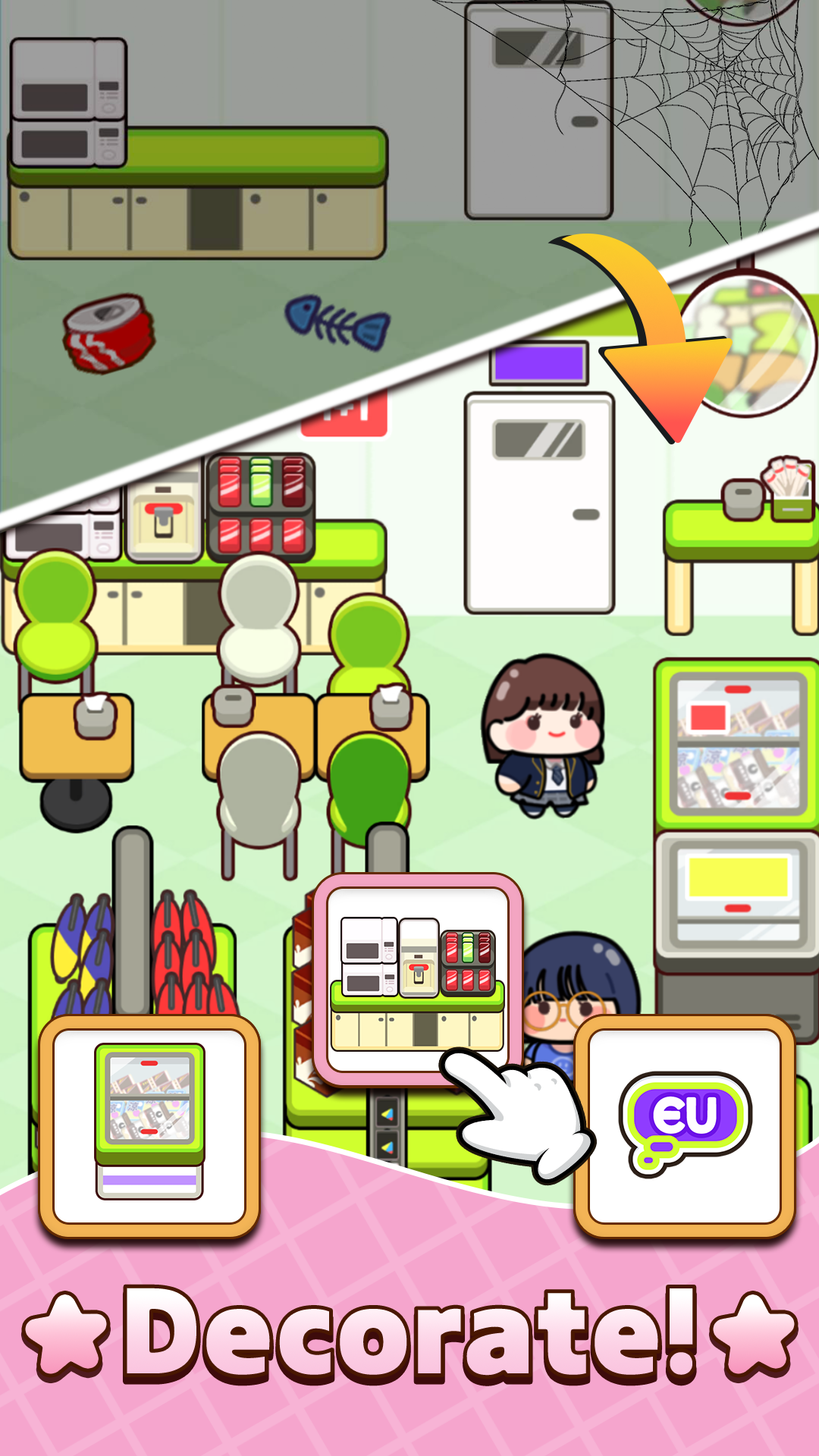 اسکرین شات 6 بازی Merge Supermarket :Dream Merge