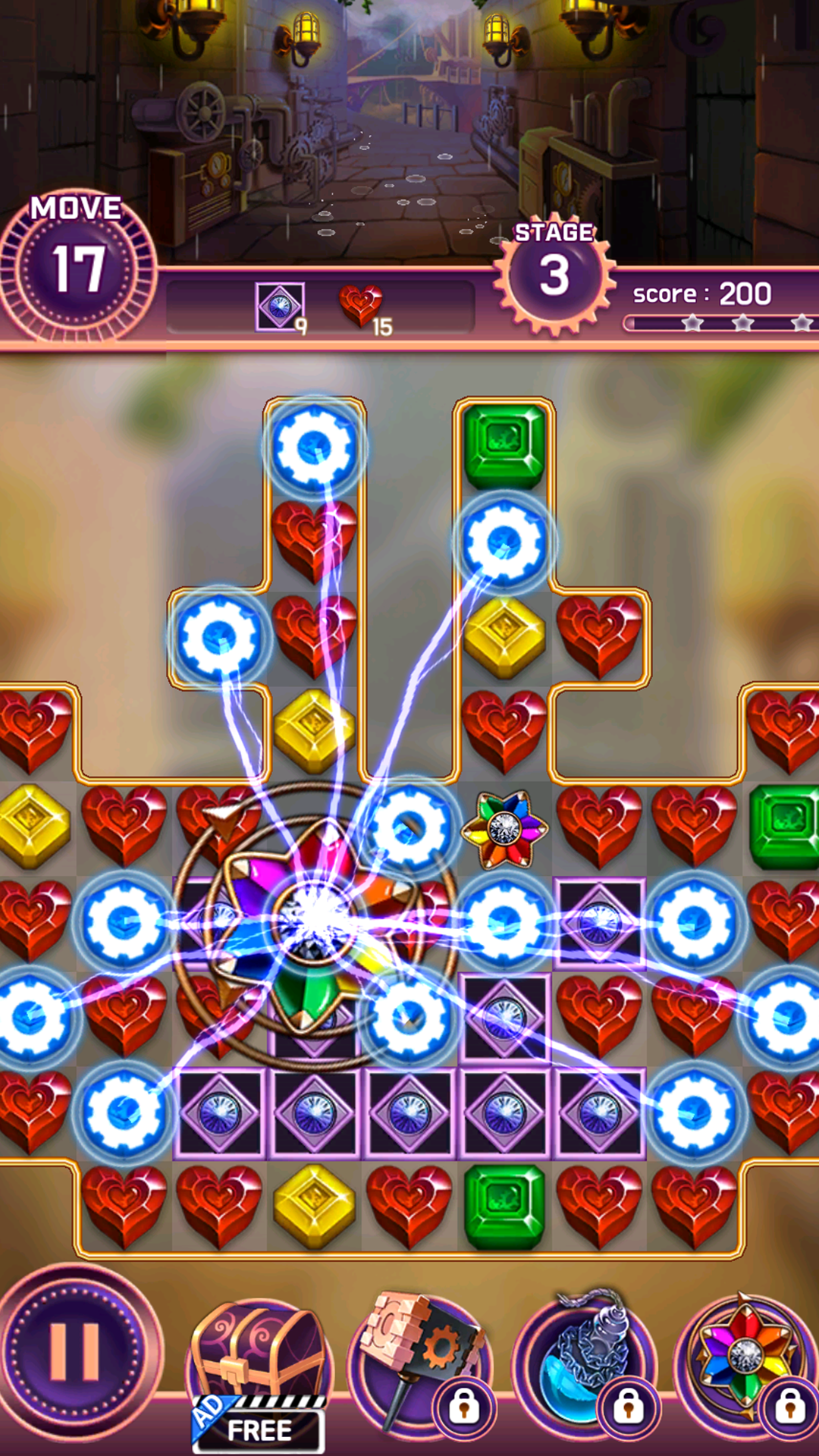 اسکرین شات 2 بازی Jewel Modern Times : match 3