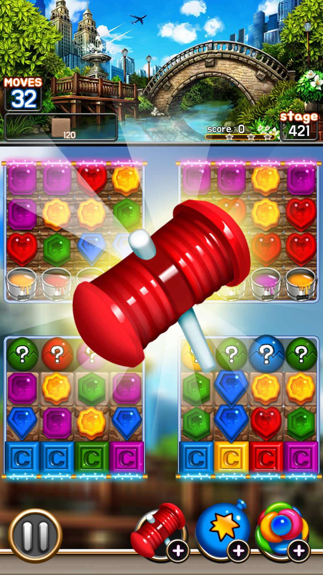 اسکرین شات 4 بازی Jewel Royal Garden: Match 3