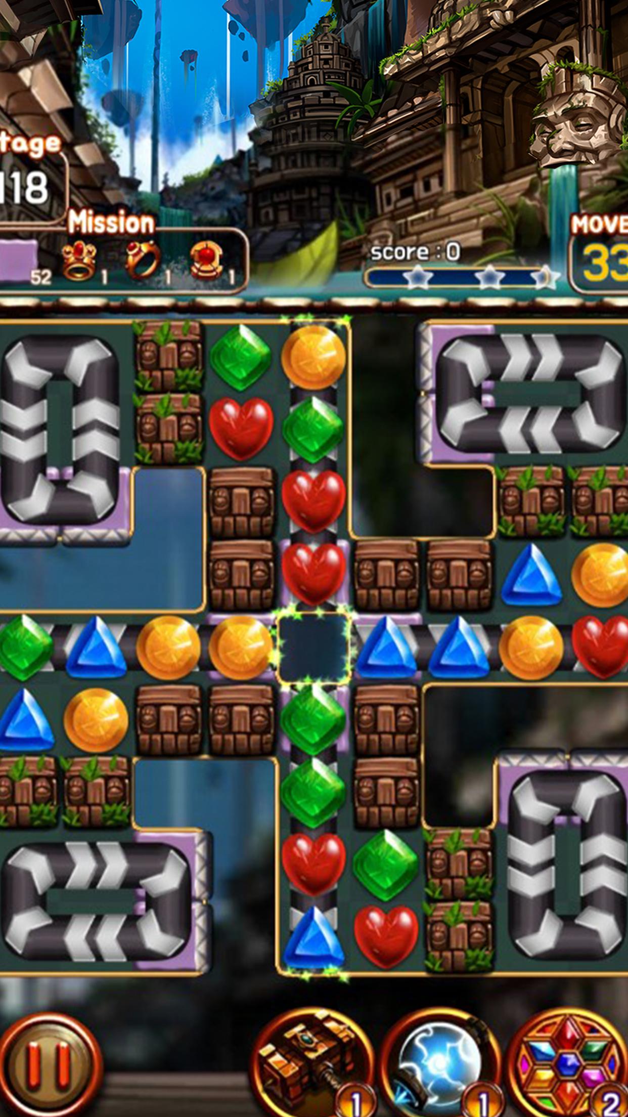 اسکرین شات 5 بازی Jewel Ruins: Match 3 Blast