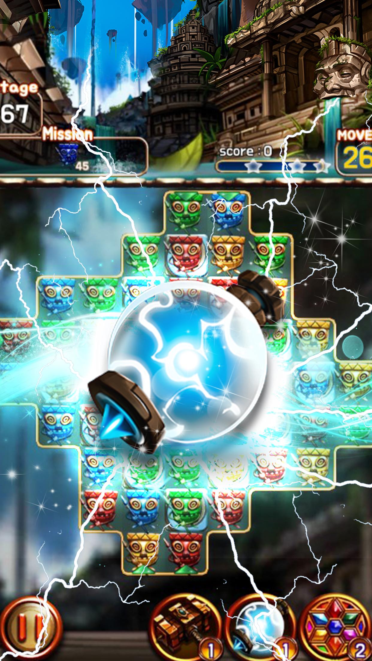 اسکرین شات 3 بازی Jewel Ruins: Match 3 Blast