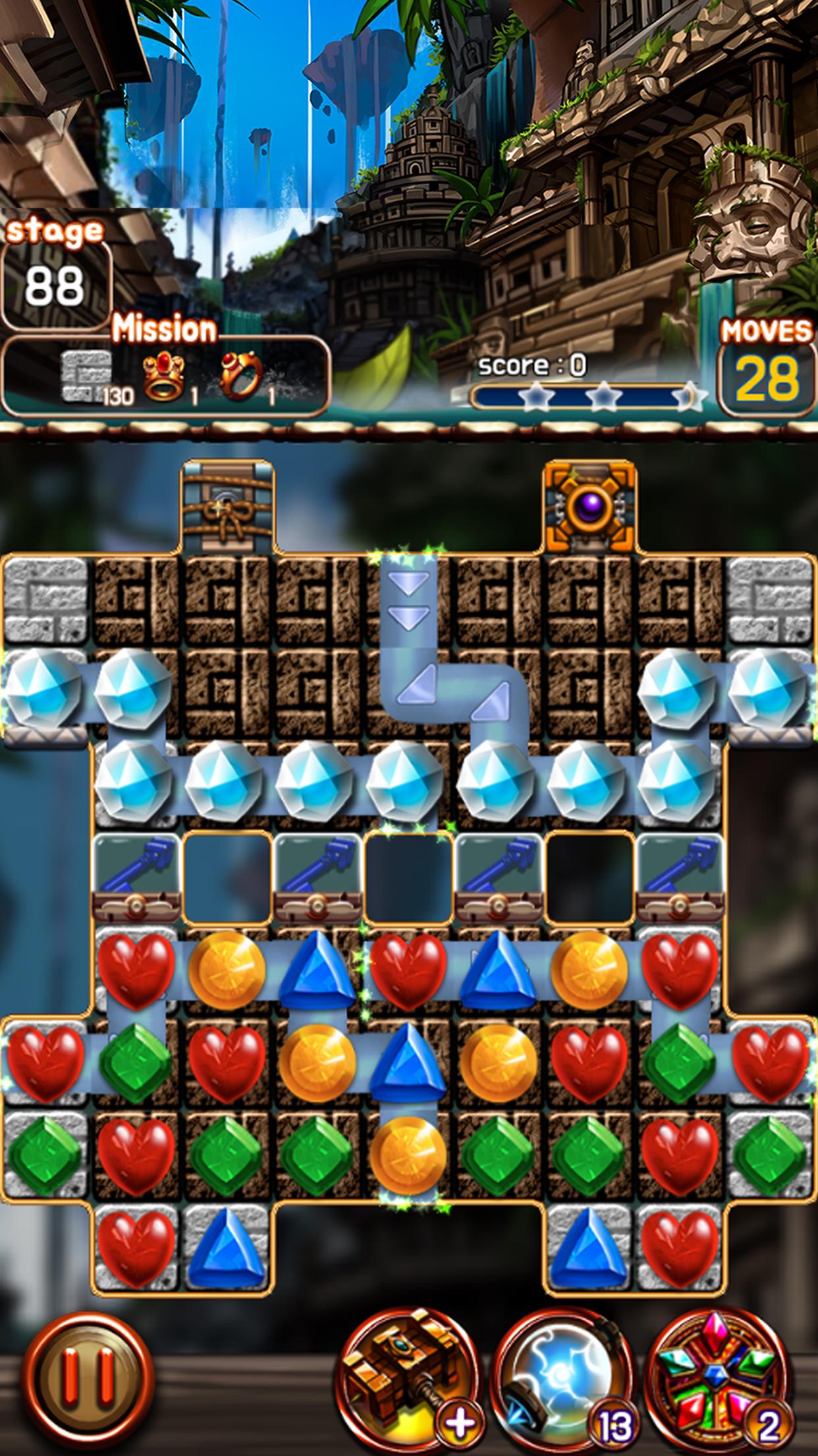 اسکرین شات 4 بازی Jewel Ruins: Match 3 Blast