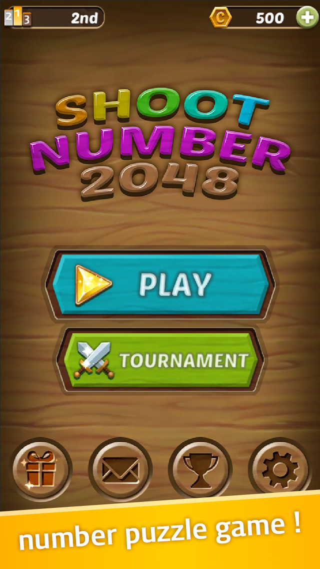 اسکرین شات 1 بازی Shoot Number 2048: Puzzle game