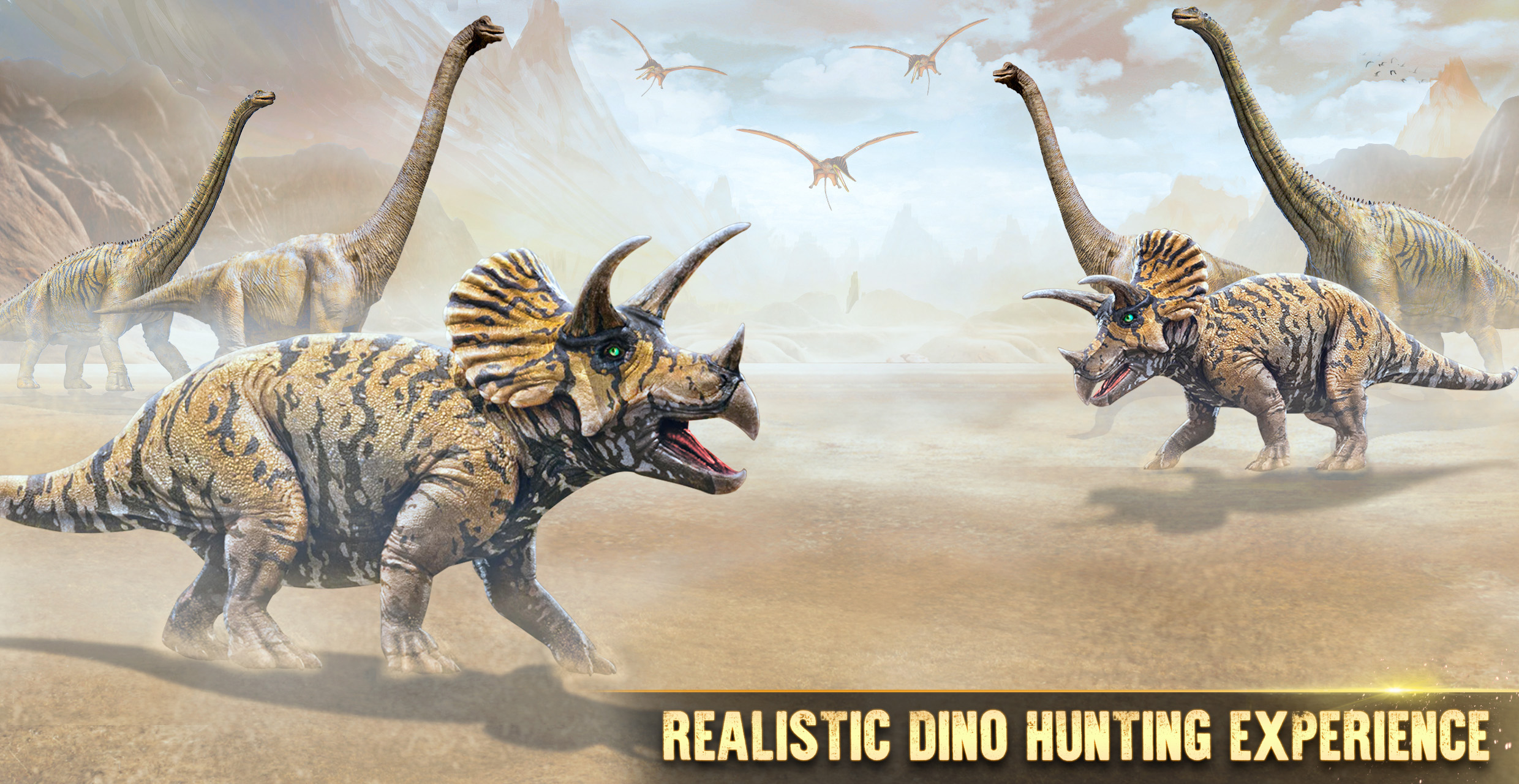 اسکرین شات 2 بازی Dino Hunter Hunting Games 3D