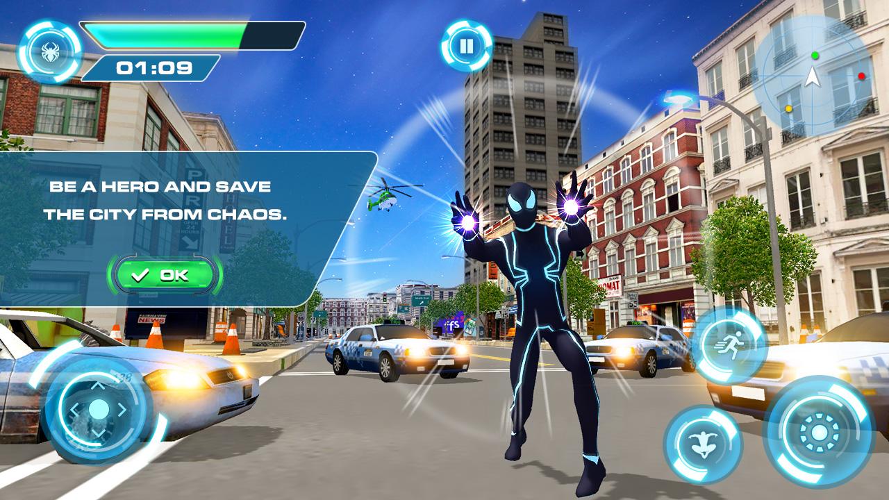 اسکرین شات 3 بازی Superhero - Action Game