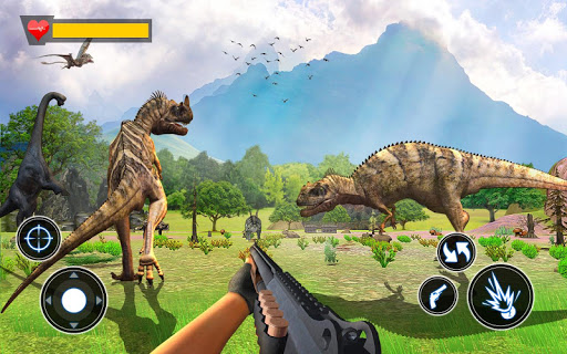 اسکرین شات 3 بازی Real Dino Hunting Game Offline