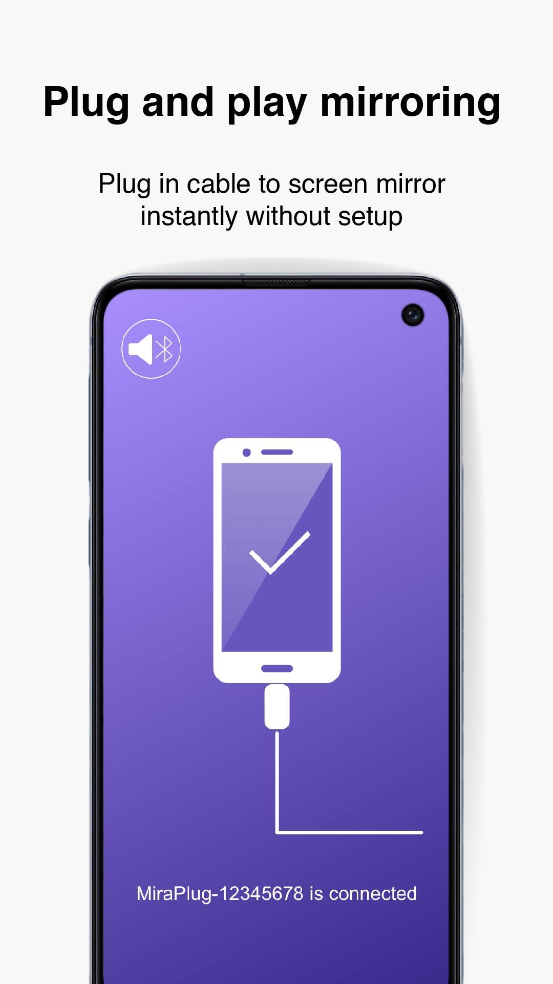 اسکرین شات 1 برنامه MiraPlug