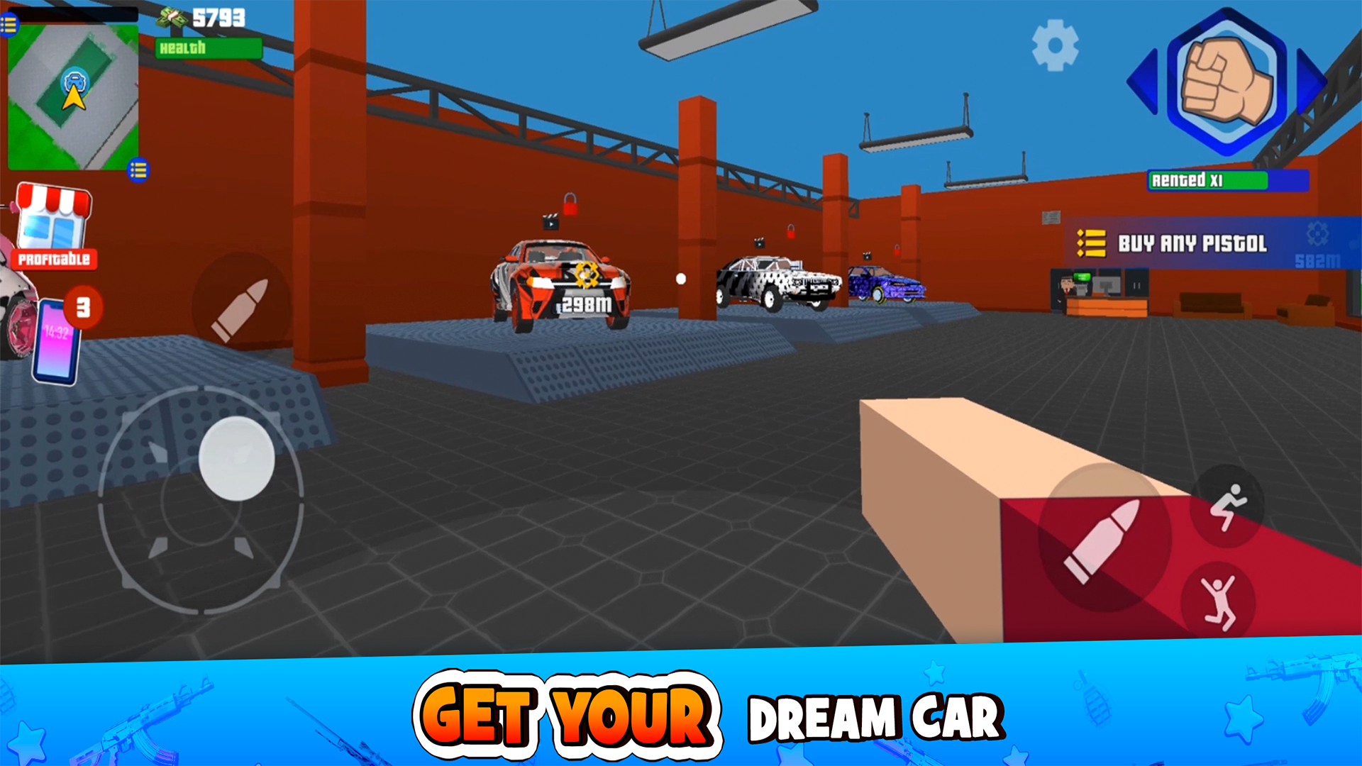 اسکرین شات 4 بازی Gangs Wars: Pixel Shooter RP