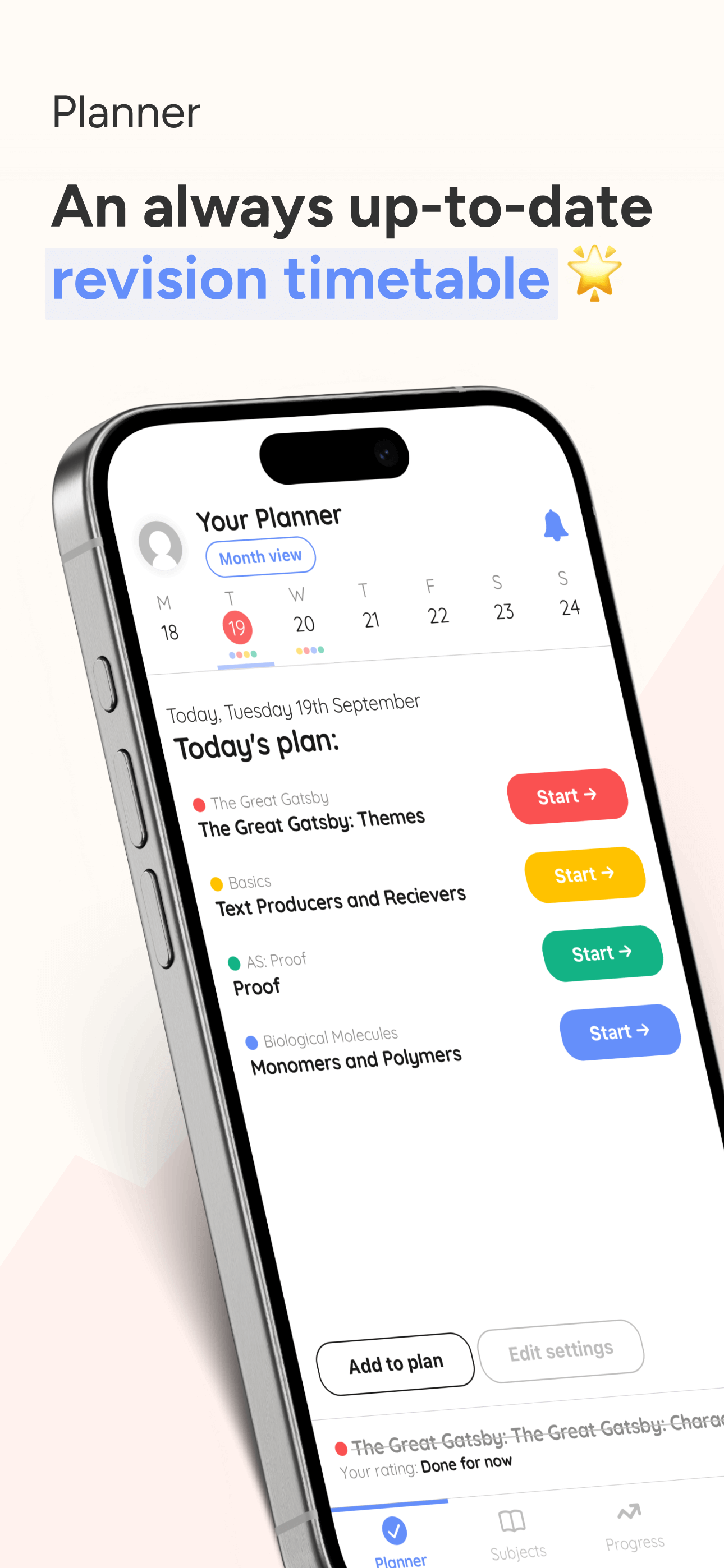 اسکرین شات 1 برنامه Adapt - Revision & Assessment
