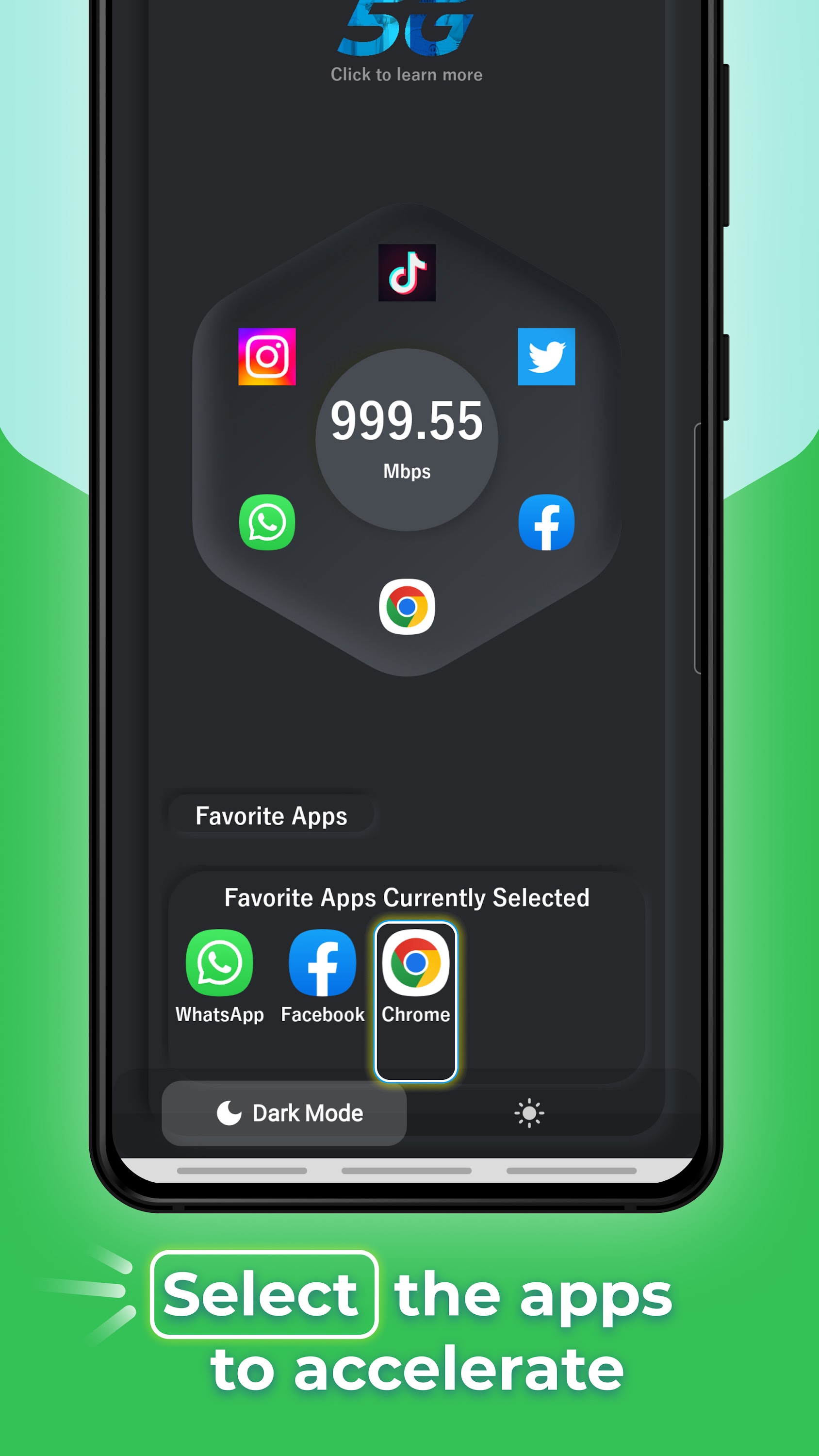 اسکرین شات 2 برنامه Virtual 5G