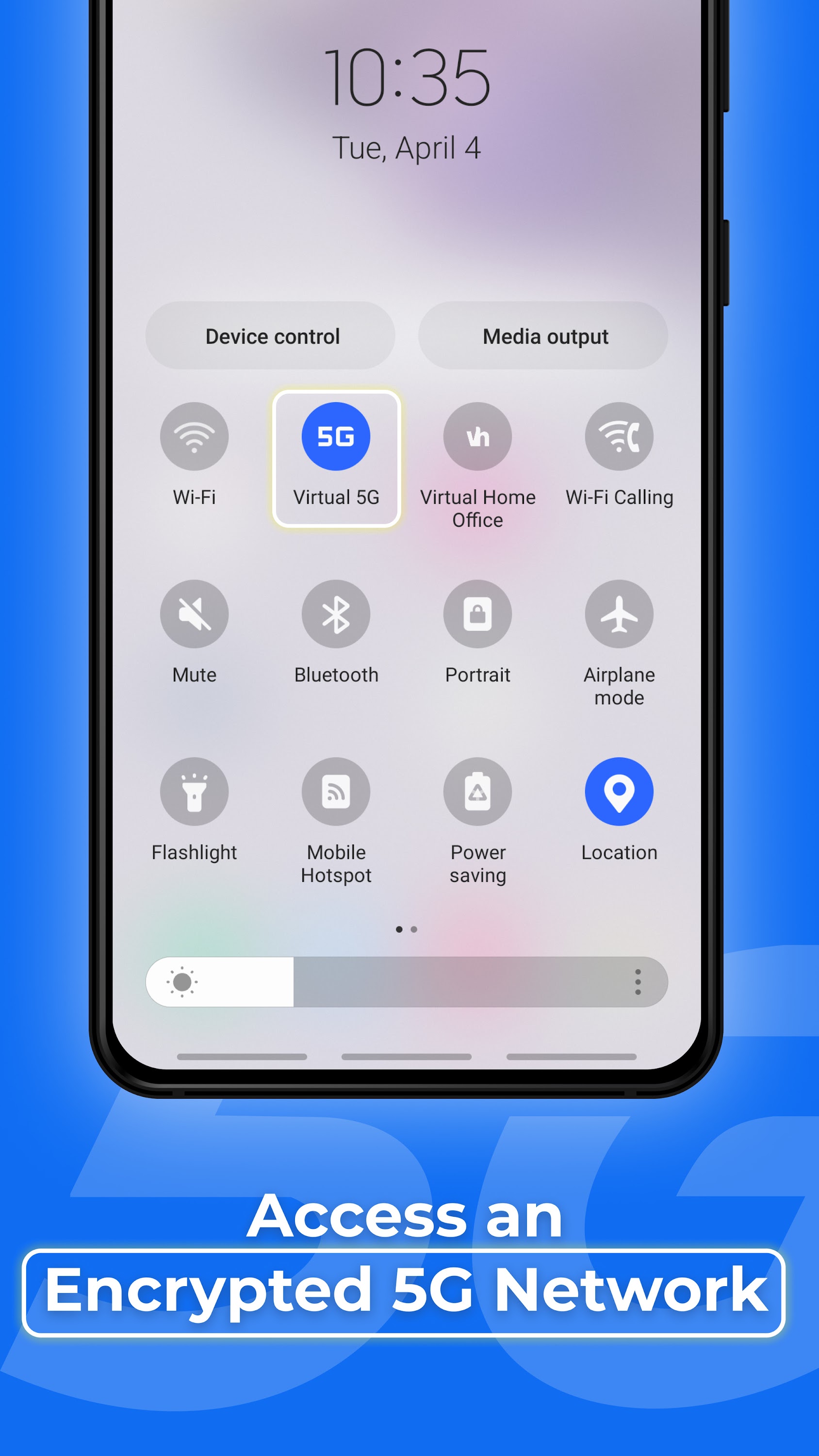 اسکرین شات 5 برنامه Virtual 5G
