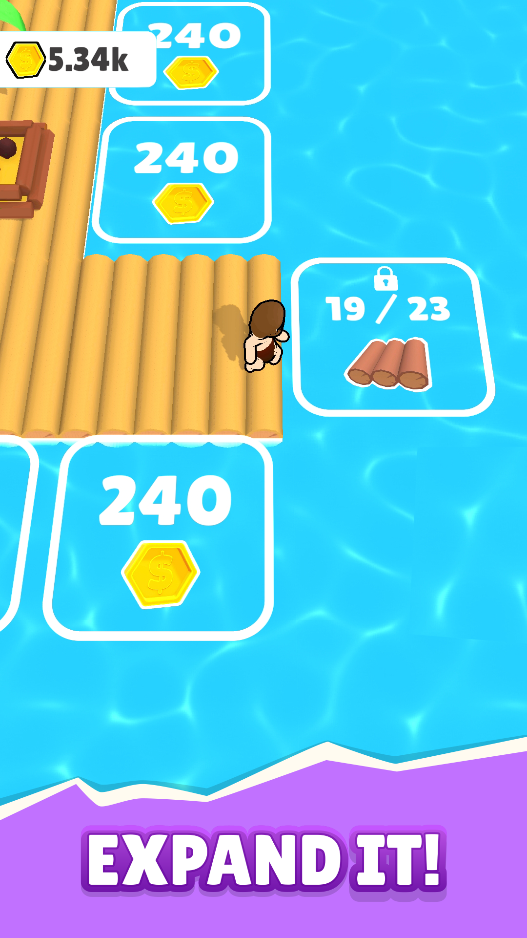اسکرین شات 3 بازی Raft Life - Build, Farm, Stack