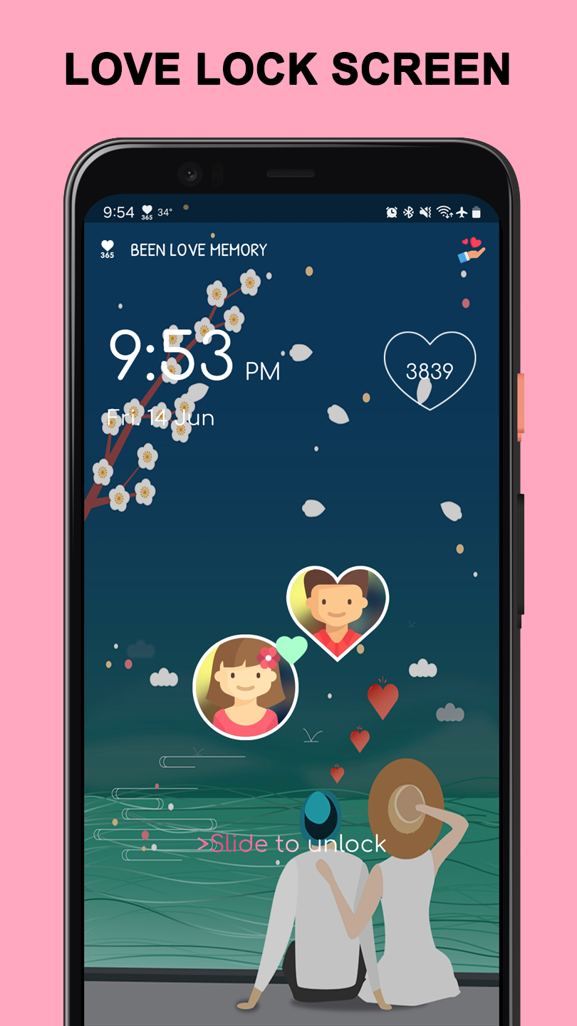 اسکرین شات 6 برنامه Been Love Memory -Love Counter