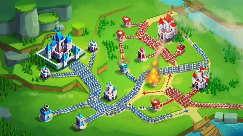 اسکرین شات 1 بازی Tower Clash