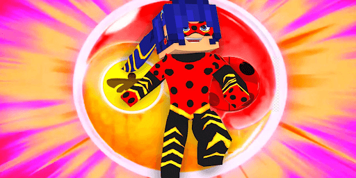 اسکرین شات 3 برنامه Noir Lady Bug Mod for Minecraft
