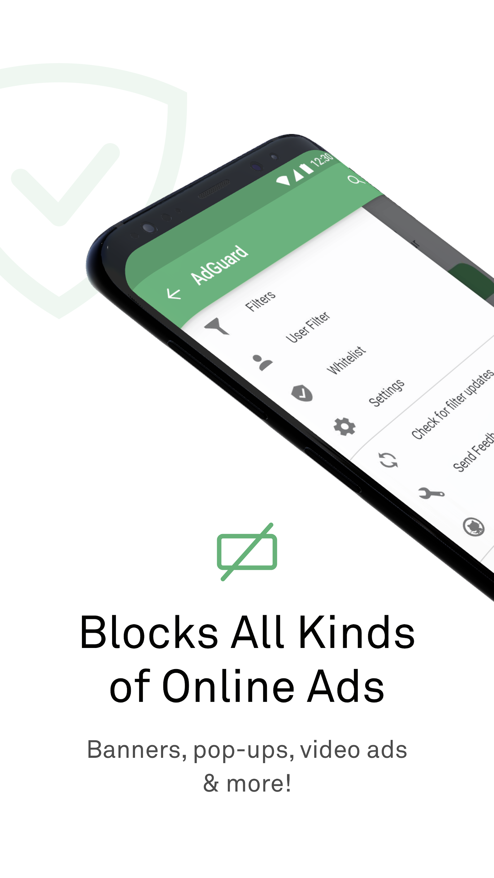 اسکرین شات 2 برنامه AdGuard: Content Blocker