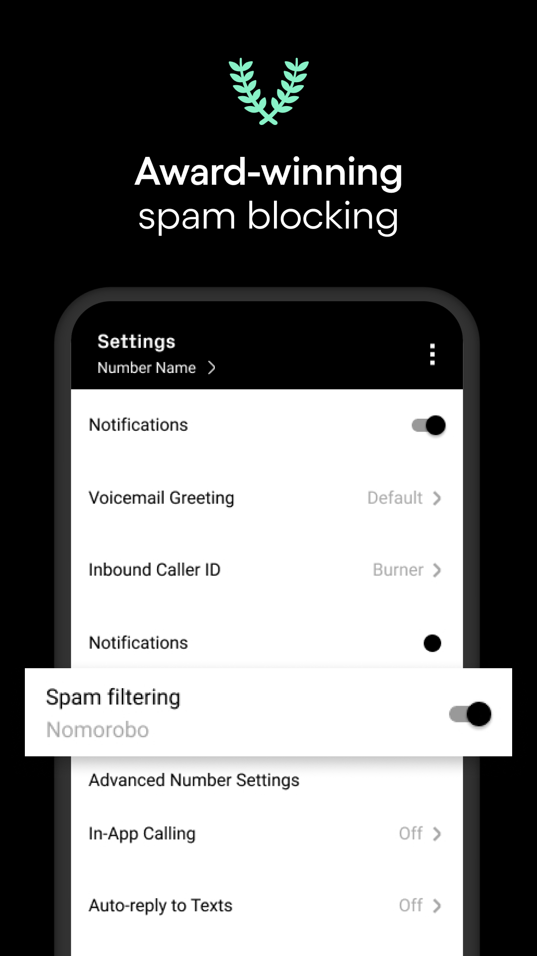 اسکرین شات 4 برنامه Burner: Second Phone Number