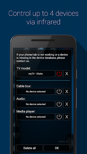 اسکرین شات 7 برنامه Smart TV Remote