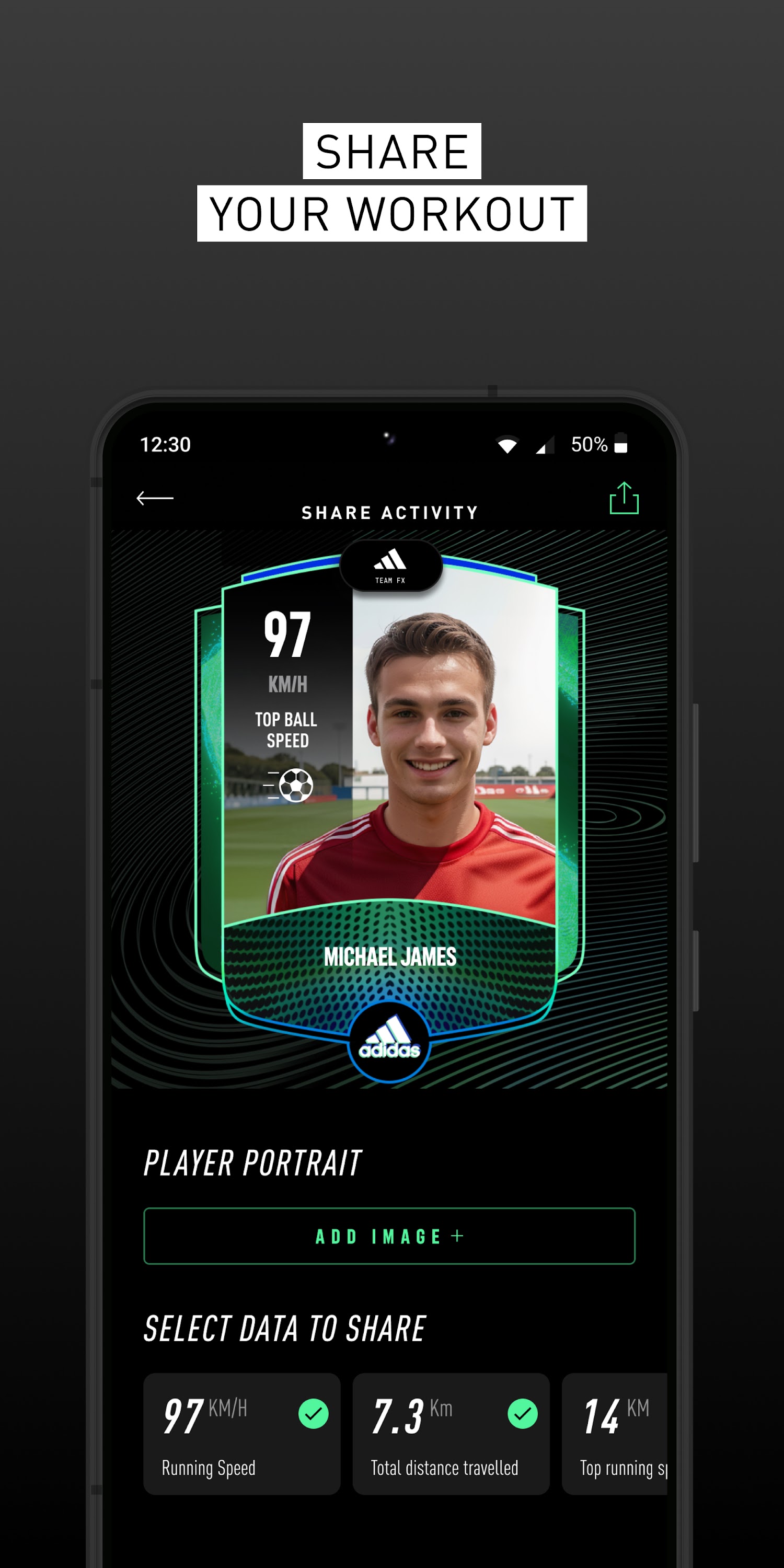 اسکرین شات 3 برنامه adidas TEAM FX