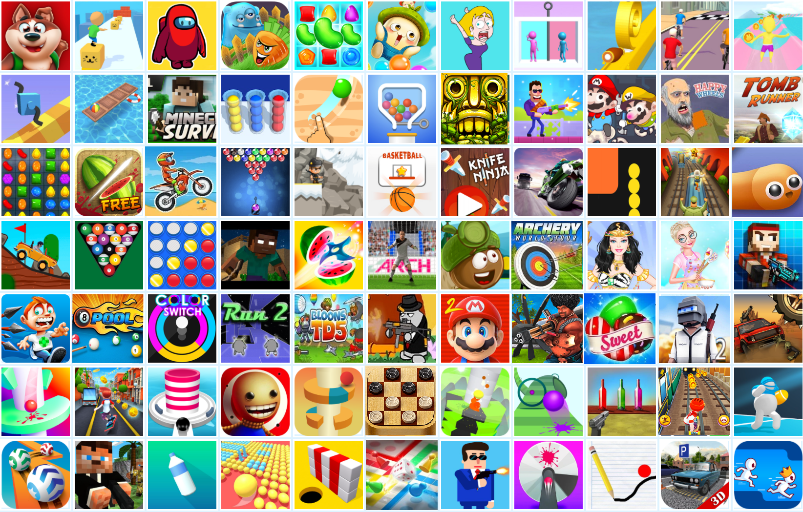 اسکرین شات 1 بازی All in one Game, All Games